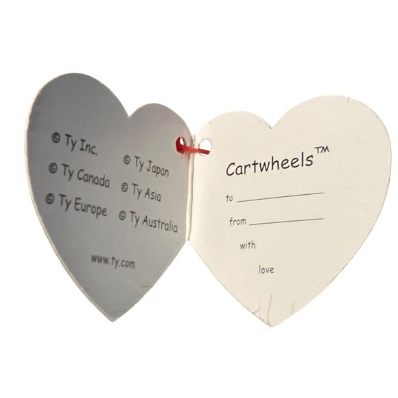 Ty Classic Plush Monkey "Cartwheels" 2004 14" Tall - Picture 13 of 16